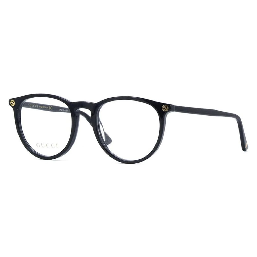 NEW GUCCI EYEGLASSES GG0027O 001 BLACK WOMEN EYEWEAR GUCCI - Picture 1 of 3